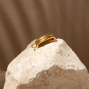 Plain bond - 18k gold plated