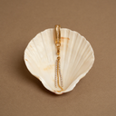 Zirkonia charm - 18k gold plated