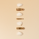 Zirkonia bond - 18k gold plated